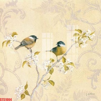 File tranh Tranh sơn dầu phương tây tổng hợp STS1004 (bản gốc) treo quán cafe