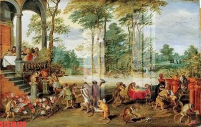 File tranh Tranh sơn dầu phương tây tổng hợp STS10126 (bản gốc) treo phòng ăn