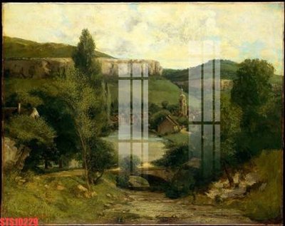 File ảnh Tranh sơn dầu phương tây tổng hợp STS10229 (gốc) in Hiflex