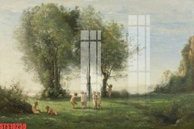 File in lụa Tranh sơn dầu phương tây tổng hợp STS10259 (chất lượng cao) Tranh sơn dầu phương tây tổng hợp STS10259