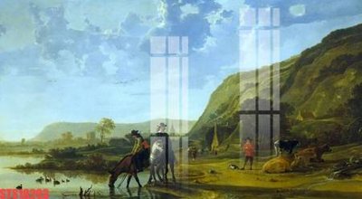 File gốc Tranh sơn dầu phương tây tổng hợp STS10293 (in tráng gương) sang trọng