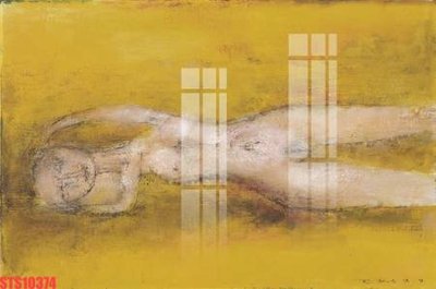 File tranh Tranh sơn dầu phương tây tổng hợp STS10374 (bản gốc) treo quán cafe