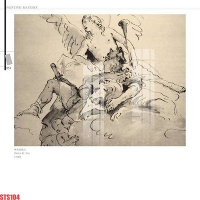 File gốc Tranh sơn dầu phương tây tổng hợp STS104 (in tráng gương) nghệ thuật