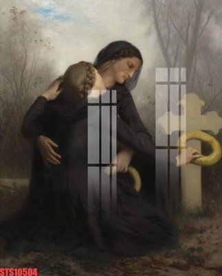 File tranh gốc Tranh sơn dầu phương tây tổng hợp STS10504 chủ đề hiện đại