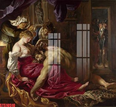 File gốc Tranh sơn dầu phương tây tổng hợp STS10510 (ảnh rõ nét) để in