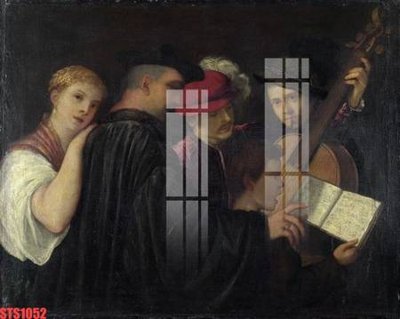 File tranh Tranh sơn dầu phương tây tổng hợp STS1052 (ảnh gốc) độ nét vượt trội