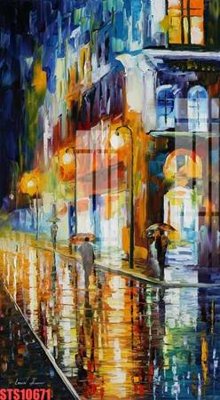 File gốc Tranh sơn dầu phương tây tổng hợp STS10671 (in lụa) trang trí tường