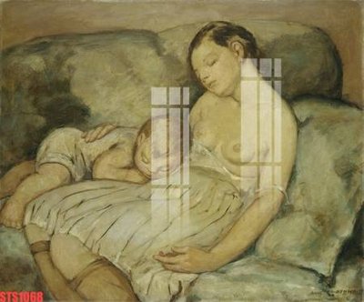 Tải file gốc Tranh sơn dầu phương tây tổng hợp STS1068 (để in lụa)