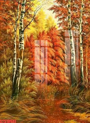 File ảnh Tranh sơn dầu phương tây tổng hợp STS10941 (gốc) in Hiflex