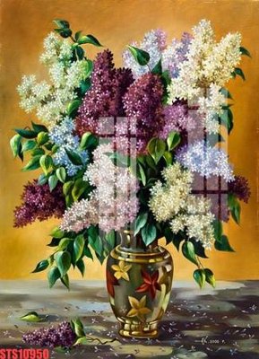 File in trần Tranh sơn dầu phương tây tổng hợp STS10950 (bản gốc) bầu trời