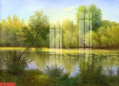 File tranh Tranh sơn dầu phương tây tổng hợp STS10957 (ảnh gốc) in trần xuyên sáng