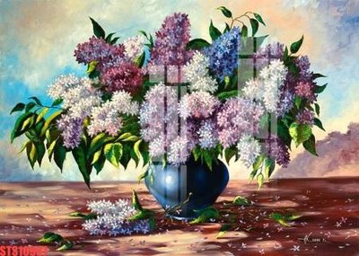 Tải file Tranh sơn dầu phương tây tổng hợp STS10967 (gốc) in tranh tráng gương