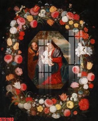 Tải file Tranh sơn dầu phương tây tổng hợp STS1103 (PSD) cho in ấn quảng cáo