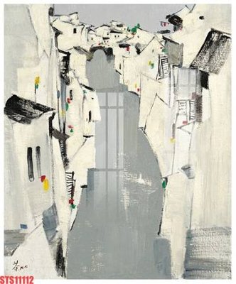 Download file gốc Tranh sơn dầu phương tây tổng hợp STS11112 (in lụa) tranh 3D