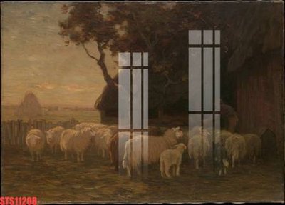 File gốc Tranh sơn dầu phương tây tổng hợp STS11208 (cho in ấn) độc quyền