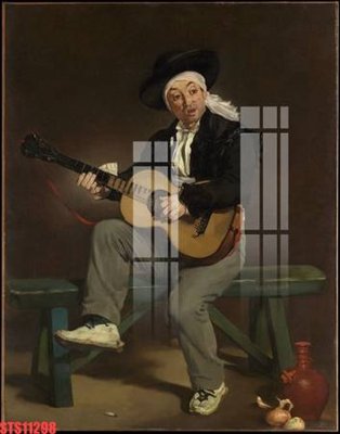 File tranh Tranh sơn dầu phương tây tổng hợp STS11298 (gốc) chủ đề động vật