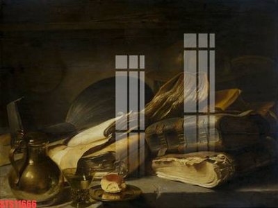 File tranh Tranh sơn dầu phương tây tổng hợp STS11666 (bản gốc) in lụa 3D