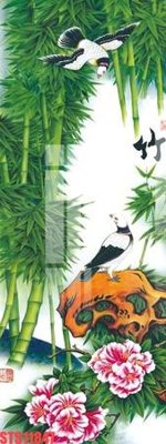 Download file gốc Tranh sơn dầu phương tây tổng hợp STS11847 (in mica) logo