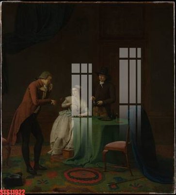 File gốc Tranh sơn dầu phương tây tổng hợp STS11922 (in tráng gương) nghệ thuật