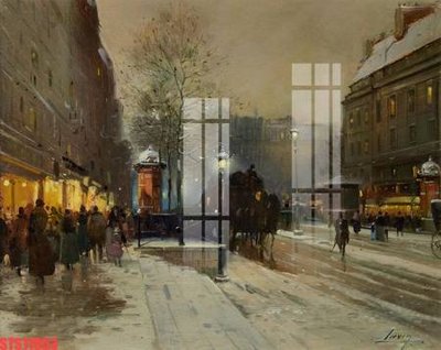 File ảnh Tranh sơn dầu phương tây tổng hợp STS11953 (gốc) in poster