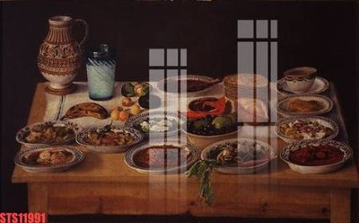 File gốc Tranh sơn dầu phương tây tổng hợp STS11991 (in lụa) chi tiết cao