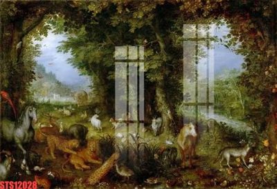 File gốc in ấn Tranh sơn dầu phương tây tổng hợp STS12028 chuẩn màu CMYK