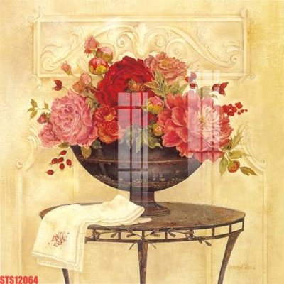 Download file gốc Tranh sơn dầu phương tây tổng hợp STS12064 (in lụa) tranh 3D