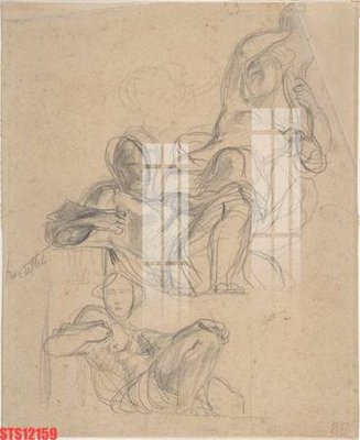 File tranh Tranh sơn dầu phương tây tổng hợp STS12159 (ảnh gốc) in trần 3D