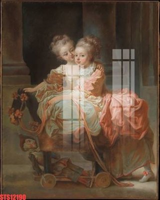 File in trần Tranh sơn dầu phương tây tổng hợp STS12190 (bản gốc) mây trời