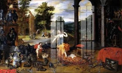 File tranh Tranh sơn dầu phương tây tổng hợp STS12327 (ảnh gốc) độ nét vượt trội