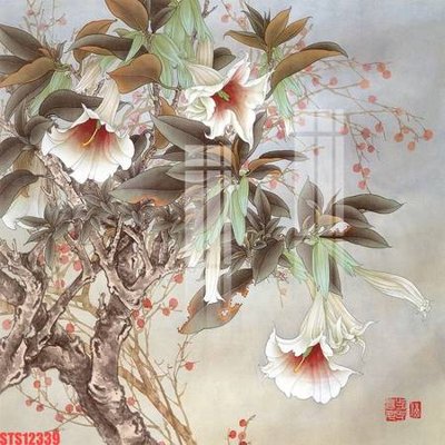 Download file gốc Tranh sơn dầu phương tây tổng hợp STS12339 (in mica) trong suốt