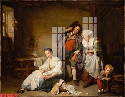 File tranh ảnh gốc Tranh sơn dầu phương tây tổng hợp STS12354 dùng cho in khổ lớn