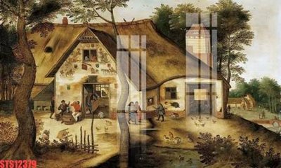 Tải file Tranh sơn dầu phương tây tổng hợp STS12379 (gốc) làm file tranh quảng cáo