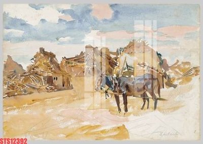 File gốc Tranh sơn dầu phương tây tổng hợp STS12392 (trang trí) phòng ngủ