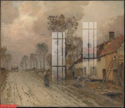 File gốc Tranh sơn dầu phương tây tổng hợp STS12426 (cho in 3D) độc đáo