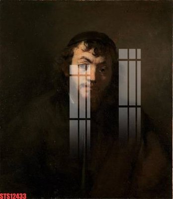 File gốc Tranh sơn dầu phương tây tổng hợp STS12433 (in tráng gương) ốp tường