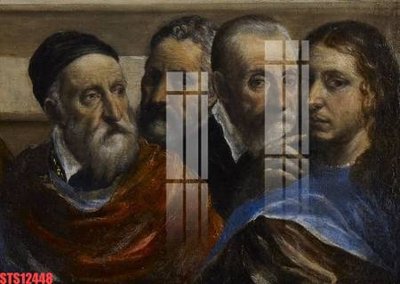 File tranh in mica Tranh sơn dầu phương tây tổng hợp STS12448 (độ phân giải cao)