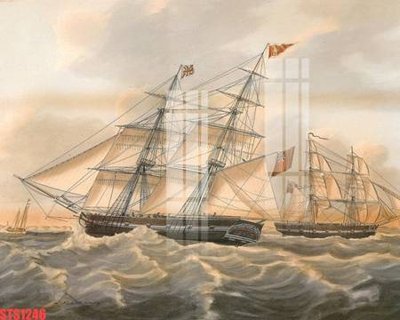 File in trần Tranh sơn dầu phương tây tổng hợp STS1246 (bản gốc) đại dương