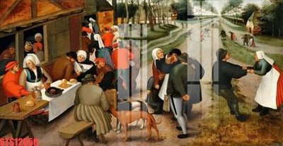 File tranh in trần 3D Tranh sơn dầu phương tây tổng hợp STS12650 (ảnh gốc)