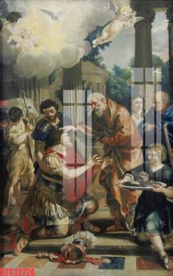 File gốc Tranh sơn dầu phương tây tổng hợp STS12724 (in ấn) màu sắc trung thực