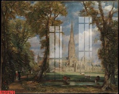 File gốc Tranh sơn dầu phương tây tổng hợp STS12761 (in lụa) họa tiết 3D