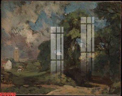 File gốc Tranh sơn dầu phương tây tổng hợp STS12762 (in mica) trang trí