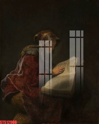 File ảnh Tranh sơn dầu phương tây tổng hợp STS12988 (gốc) trang trí khách sạn