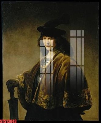 File ảnh Tranh sơn dầu phương tây tổng hợp STS13043 (gốc) cho trang trí nội thất