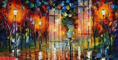 File tranh Tranh sơn dầu phương tây tổng hợp STS13154 (gốc) chủ đề động vật