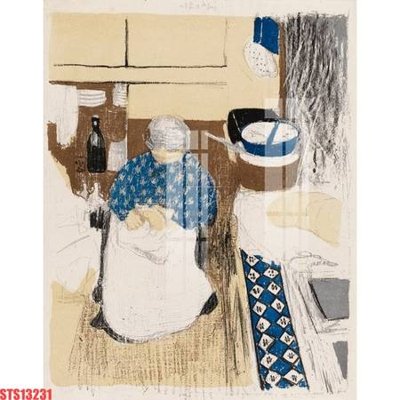 File in lụa Tranh sơn dầu phương tây tổng hợp STS13231 (phong cảnh) Tranh sơn dầu phương tây tổng hợp STS13231