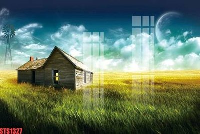 Hình ảnh file gốc in trần nhà Tranh sơn dầu phương tây tổng hợp STS1327