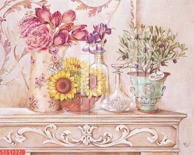 Tải file gốc in lụa Tranh sơn dầu phương tây tổng hợp STS13270 siêu nét