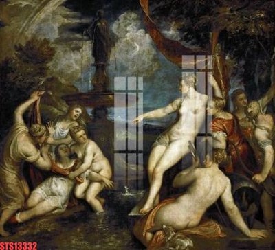 Tải file tranh Tranh sơn dầu phương tây tổng hợp STS13332 (ảnh gốc) ngay