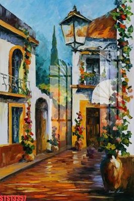 File PSD Tranh sơn dầu phương tây tổng hợp STS13357 (gốc) cho in quảng cáo